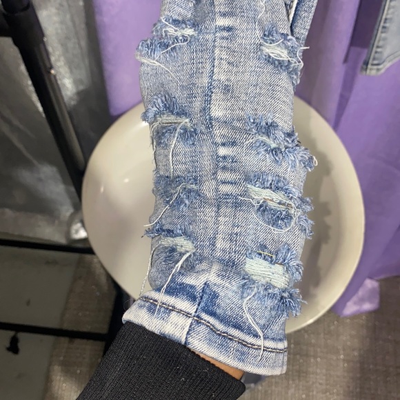 Cut up side Pants - Picture 3 of 10